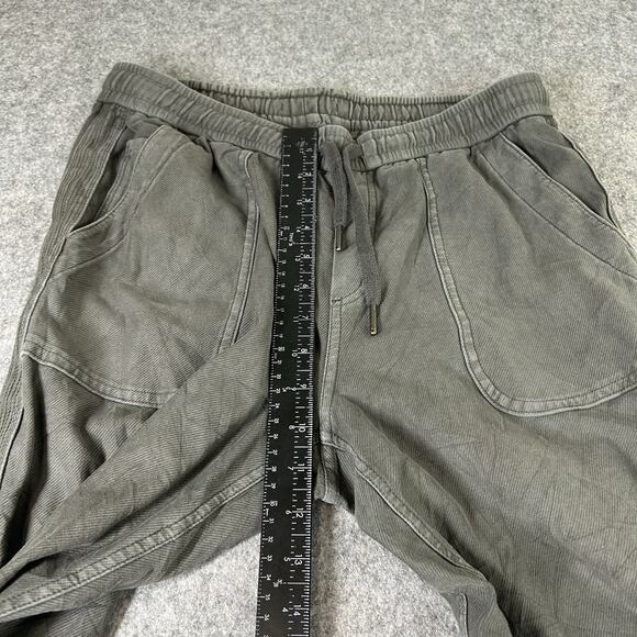 Athleta Pants Women’s 8 Farallon Jogger Gray Green Cozy Lounge Athleisure - Picture 6 of 9